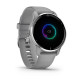 Venu 2 Plus - Silver Stainless Steel Bezel With Powder Grey Case And Silicone Band - 43mm - 010-02496-10 - Garmin